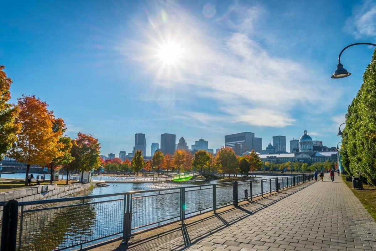 M11 Stylish & Modern 3Br Downtown Mtl Lejlighed Montréal Eksteriør billede